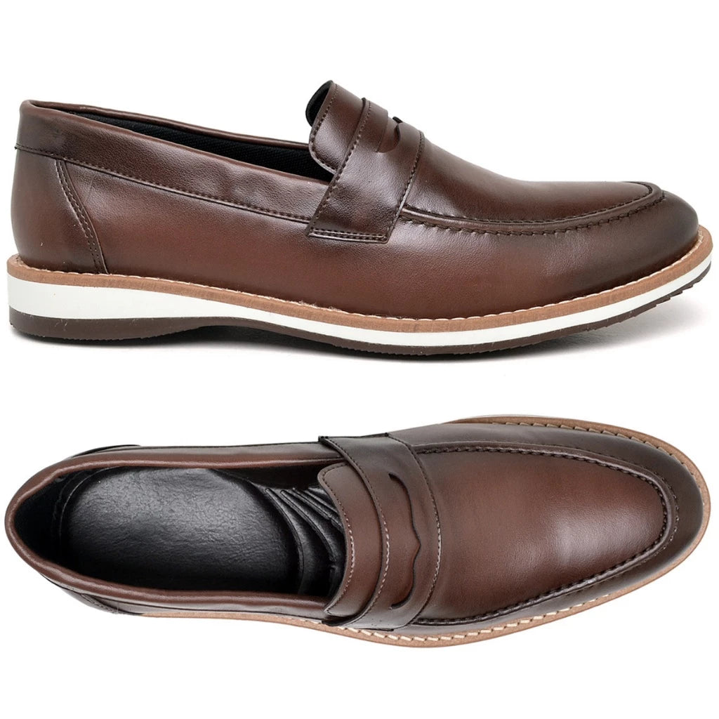 Sapato Mocassim Casual Masculino