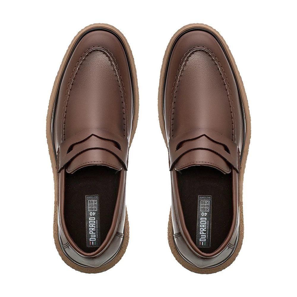 Sapato Mocasssim Masculino Loafer Casual New Crepe Confort Classic
