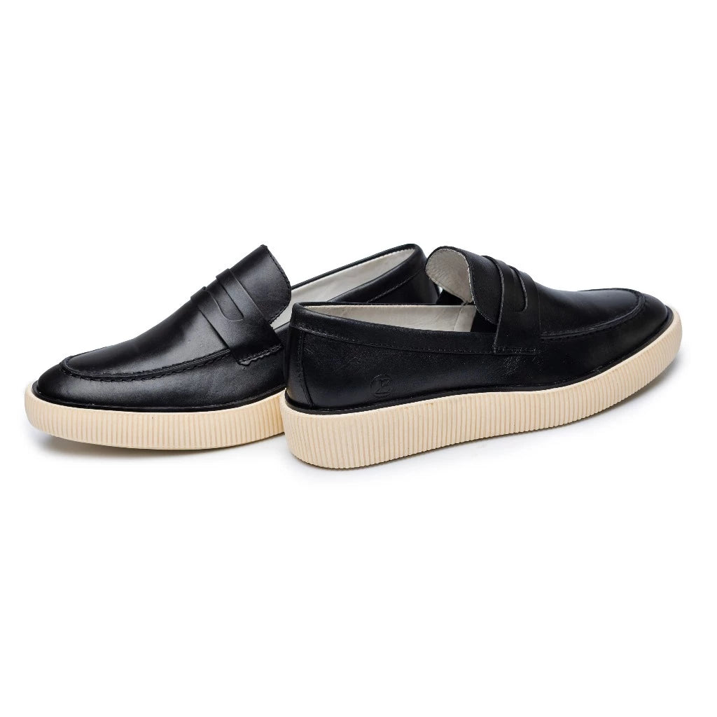 Sapato Social Masculino Mocassim Couro Legítimo Casual