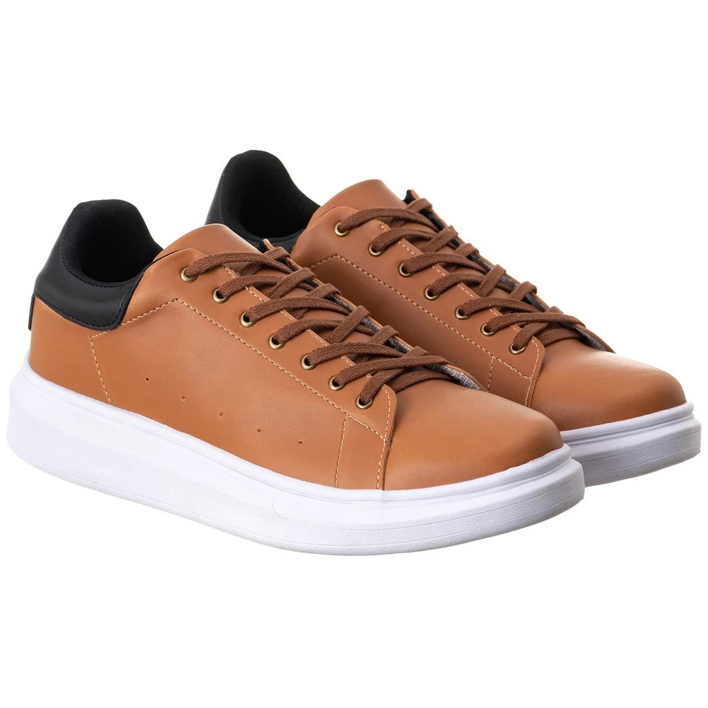 Tênis Casual Masculino sola alta