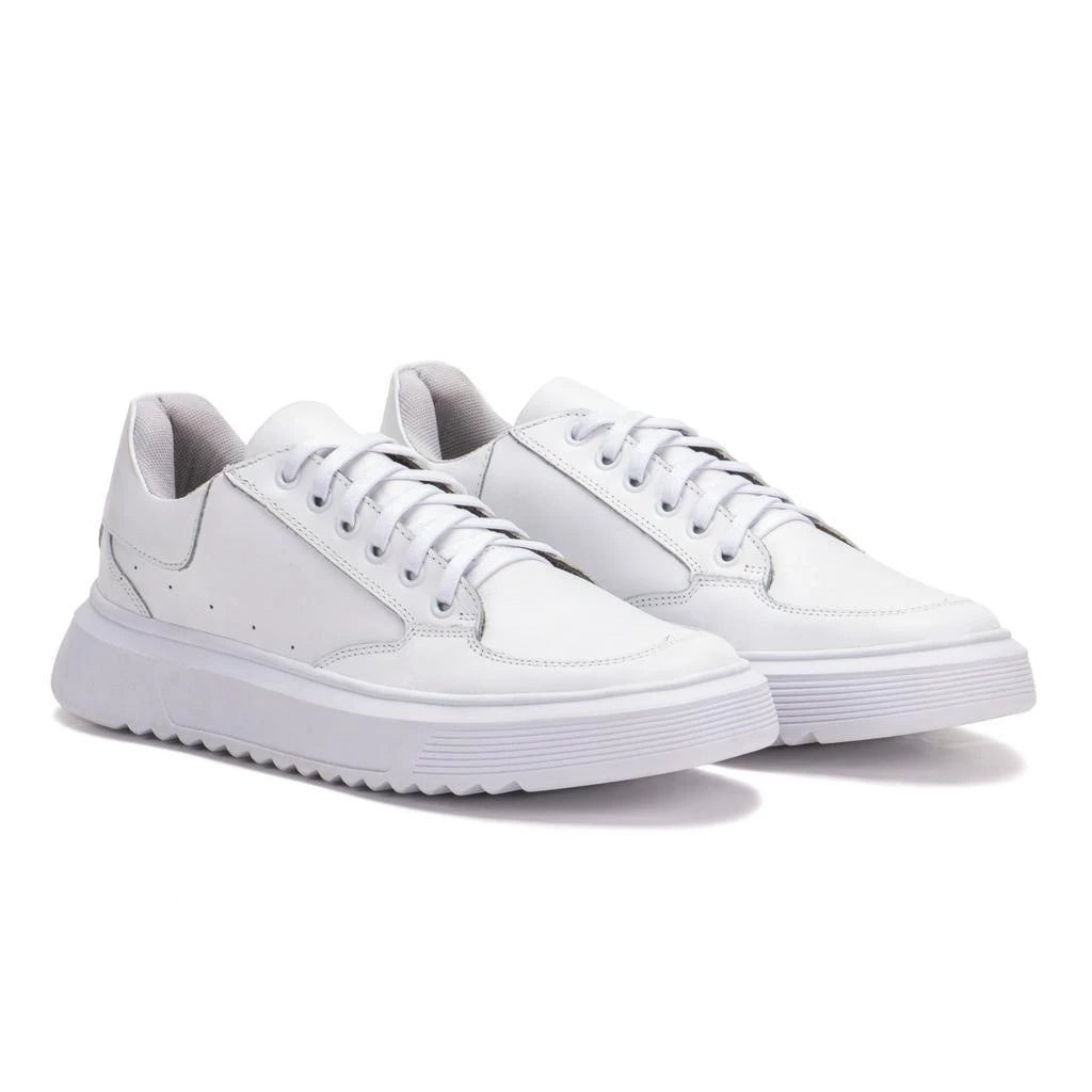 Tenis Masculino Casual em Couro Eco