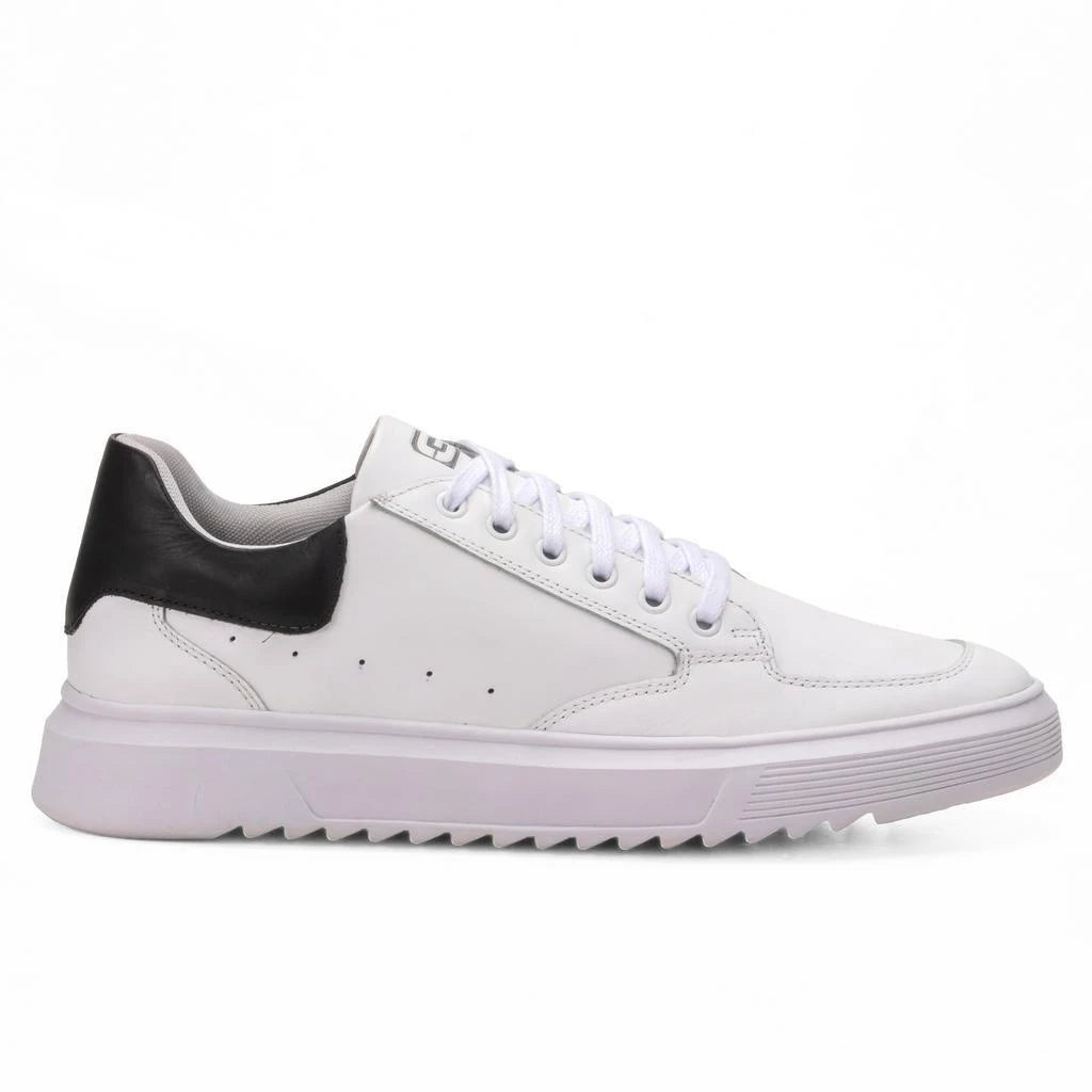 Tenis Masculino Casual em Couro Eco