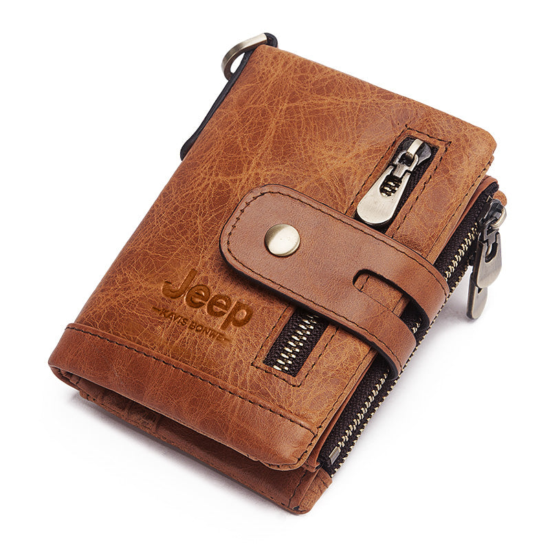 Genuine leather wallet - Jeep