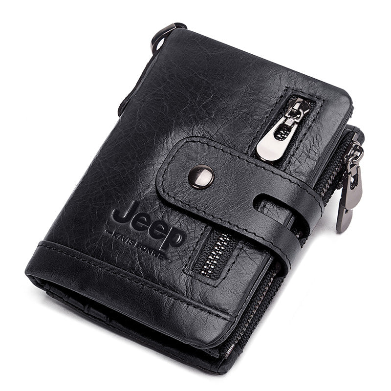 Genuine leather wallet - Jeep