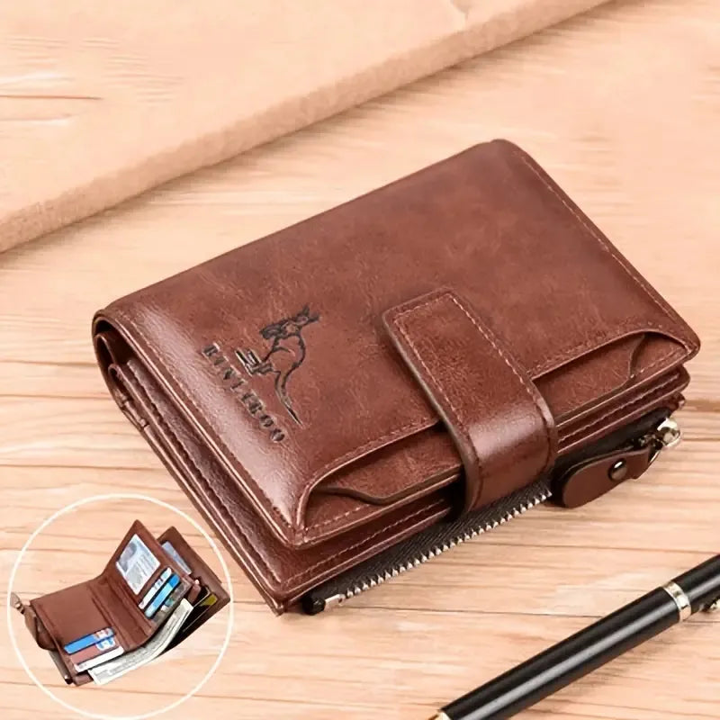 Blocked Rfid Genuine Leather Wallet