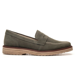 Loafer mocassim Oxford Em Couro Camurça Legitimo