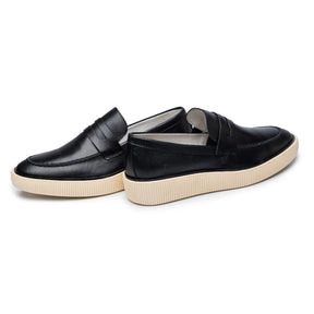 Sapato Social Masculino Mocassim Couro Legítimo Casual
