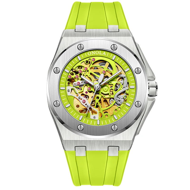 Skeleton Oak Watch 