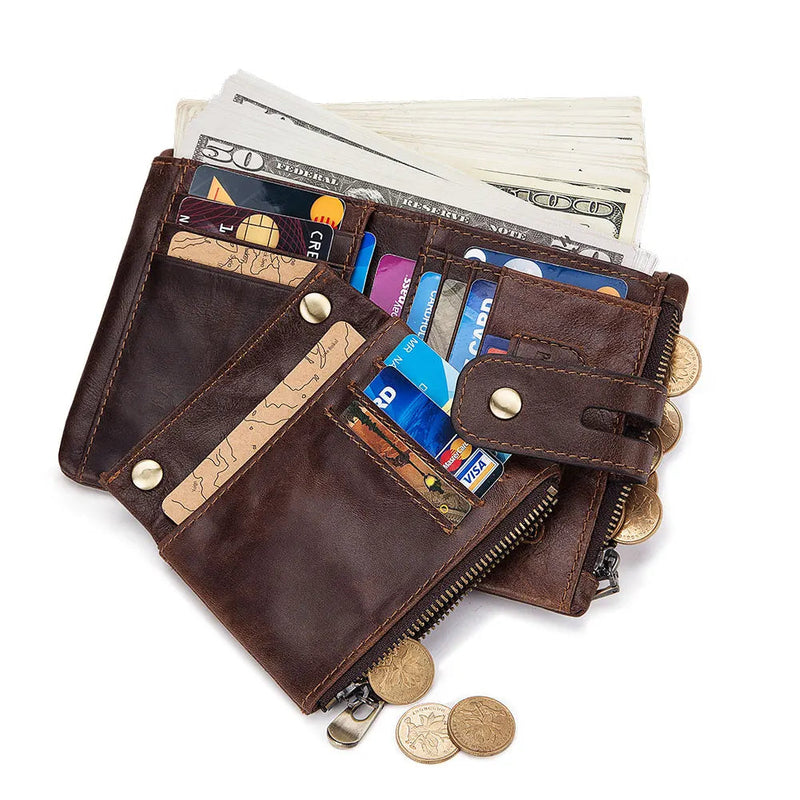 Genuine leather wallet - Jeep