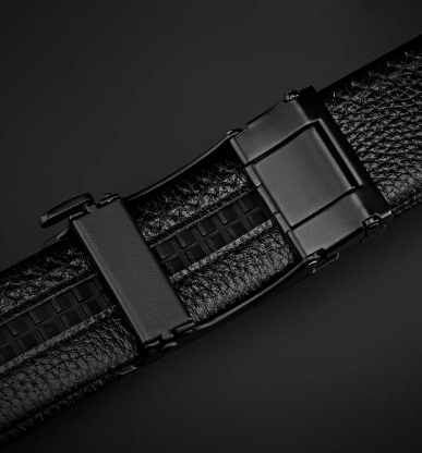 Leather Belt - Chess