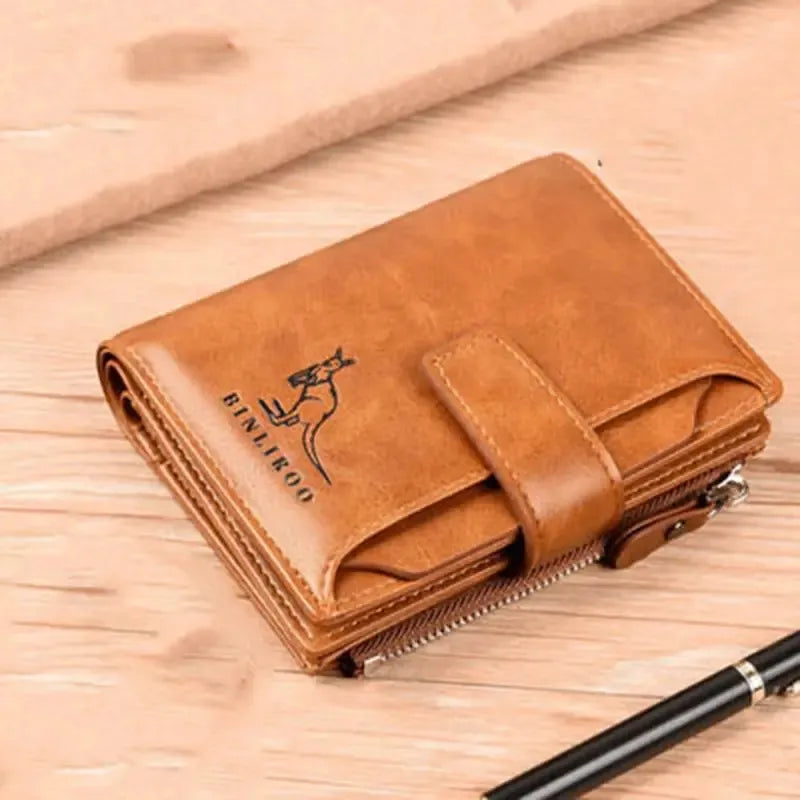 Blocked Rfid Genuine Leather Wallet