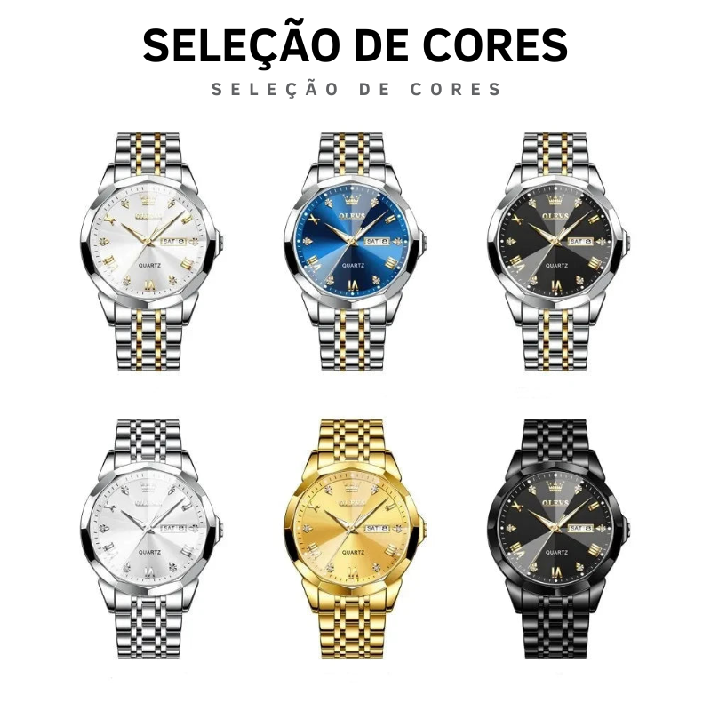 Reloj de diamantes original (impermeable) - Milano Concept 